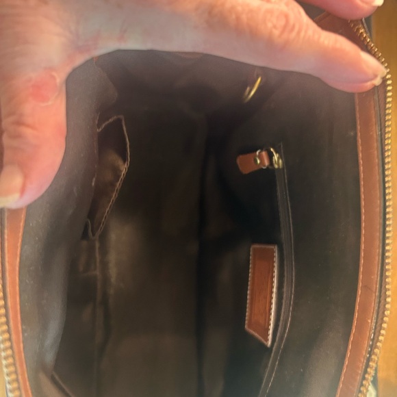 Coach Hampton Brown Leather Satchel, Very VTG - Picture 13 of 13